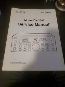 Galaxy Dx 2547 Instrukcja serwisowa - Zdjęcie 1 z 1
