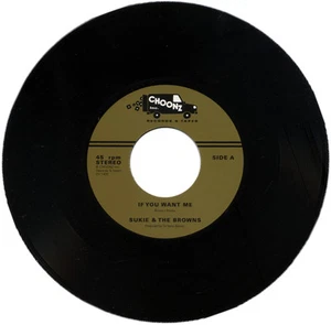 SUKIE & THE BROWNS "IF YOU WANT ME c/w YOU CAN HOLD ME TONIGHT" NORTHERN SOUL - Picture 1 of 2