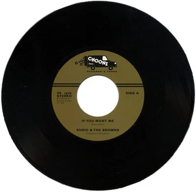 SUKIE & THE BROWNS "IF YOU WANT ME c/w YOU CAN HOLD ME TONIGHT" NORTHERN SOUL - Image 1 of 2