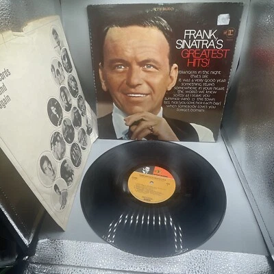FRANK SINATRA: Frank Sinatra's Greatest Hits!- (1967) Cat no: RSLP 1025 vinyl LP - Image 1 of 4