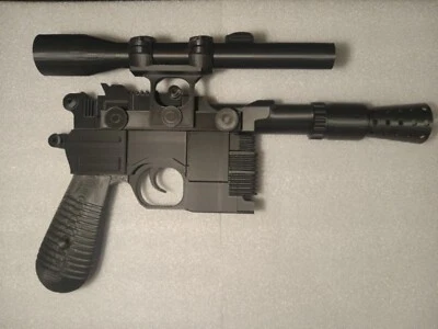 Han Solo Star Wars DL-44 blaster full size prop replica 3d model unassembled - Image 1 of 4
