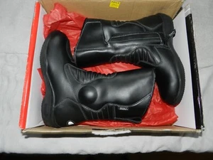 Tour-Master Solution Water Proof Motorcycle Road Boots Black Ladies size 6 - Picture 1 of 12
