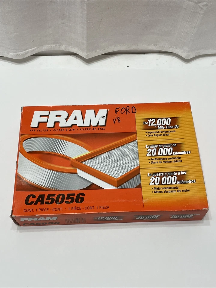 FRAM Extra Guard 空气过滤器,CA5056 全新福特 V8 — 第 1/4 张图片