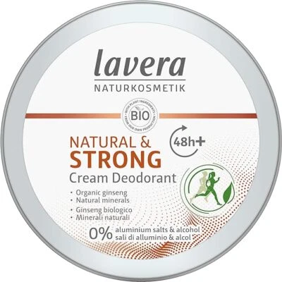 Lavera Natural & Strong Cream Deoderant 50ml - Image 1 of 3