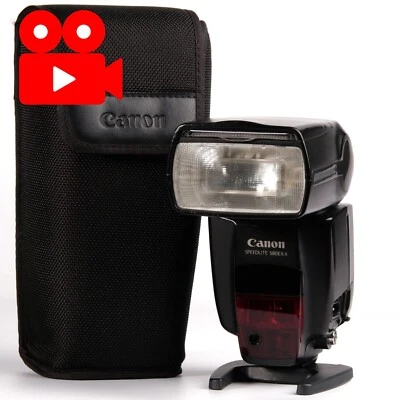 Canon Speedlite 580EX II Flash [Near Mint/Tested] from JAPAN #0130 - Image 1 of 4