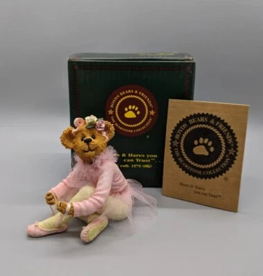 Boyds Bears "Ashley Pirouette The Recital" #228395 Bailarina Bailarina Tutú Foto 1 de 4
