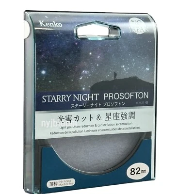 New KENKO 82mm STARRY NIGHT PROSOFTON Filter for Astrophotography - Image 1 of 4