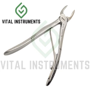 Dental Atraumatic Extracting Forceps #560 Pediatric 4.5" Surgical German Tool - Picture 1 of 1