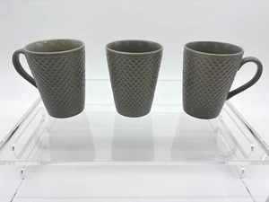 Lote de 3 tazas de café Lands End vintage (3) - asfalto verde gris - Imagen 1 de 10