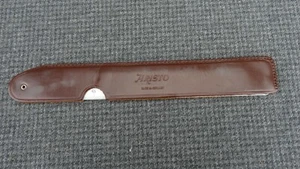 (B15) Aristo No 1323 7" Plastic Fan Scale Ruler - 5 Blades & Leather housing - Picture 1 of 4
