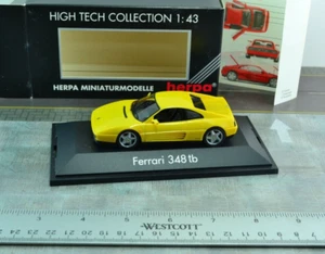 Herpa 010139 Ferrari 348 tb Car Yellow 1/43 Scale - Picture 1 of 2