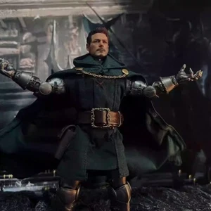 NUEVA CAPA 1/12 Personalizada Verde con Cable + Bata para 6" ML Doctor Doom (Sin figura) - Imagen 1 de 20