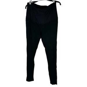 Isabel Maternity By Ingrid & Isabel Black Maternity Leggings XS Rayon Blend - Picture 1 of 5