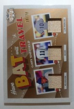 2022 Leaf Lumber Gary Sheffield #'d 16/30 Have Bat Will Travel Triple Bat Relic