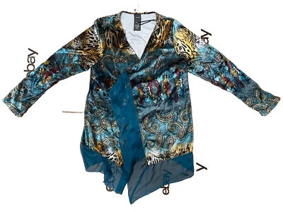 Covington Sleepwear Women's Long Sleeve Size XL Foto 1 de 4