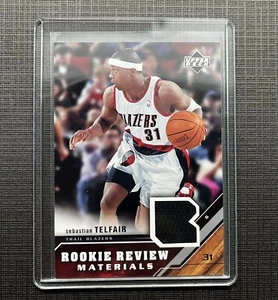 2005-06 Upper Deck Rookie Review Materials Sebastian Telfair Trail Blazers - Picture 1 of 4