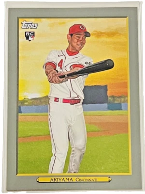 2020 Topps Update Series #TR-14 Turkey Red Shogo Akiyama RC - Image 1 of 2