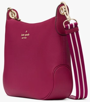 Bolso Bandolera Grande Kate Spade Rosie Cuero Frambuesa K5807 Púrpura Regalo Nuevo con Etiquetas Foto 1 de 4