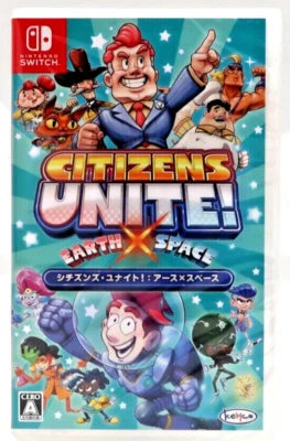 Citizens Unite Earth X Space (Nintendo Switch, 2021) Japan Import Brand New - Image 1 of 2