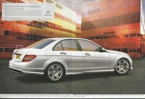 2008 MERCEDES-BENZ C180 2-page advertisement, C 180 K Sport, UK print ad - Foto 1 di 3