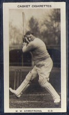 PATTREIOUEX-FAMOUS CRICKET ERS(C1-96 PRINTED BACK)-#03- AUSTRALIA - ARMSTRONG