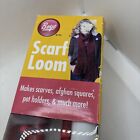 Boye 15" Scarf Loom Makes Scarves Afghan Squares, Pot Holders Brand New Open Box