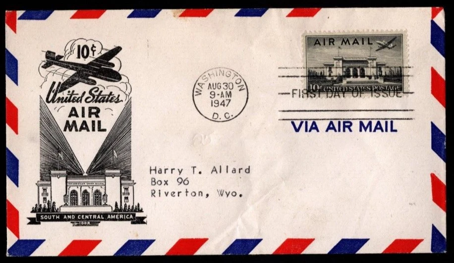 SC# C34 - Pan American Union Building, Harry Ioor cachet - Image 1 of 1