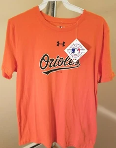 Baltimore Orioles MLB Under Armour Orange Team Logo Toddler Medium T-Shirt - Picture 1 of 3