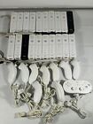Nintendo Wii Remote Controller With Nunchuck Lot of 20 UNTESTED