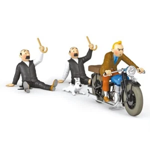 MOULINSART 1/24 LA MOTO DE TINTIN - Imagen 1 de 2