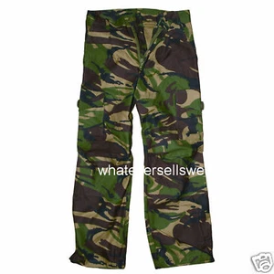 KIDS COMBAT DPM CAMO ARMY TROUSERS are water repellent childs - Picture 1 of 1