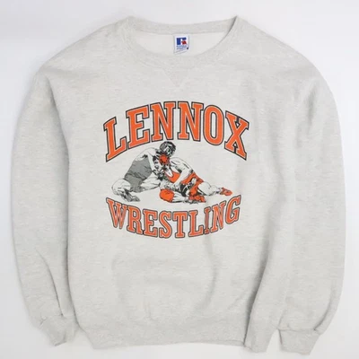 Vintage Lennox Wrestling Russell Athletic Crewneck Sweatshirt Size 2XL 90s - Image 1 of 4