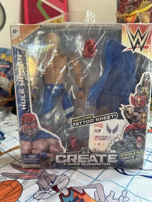 WWE Mattel Create A WWE Superstar Hulk Hogan Mr. America Figure 2015 — 第 1/4 张图片
