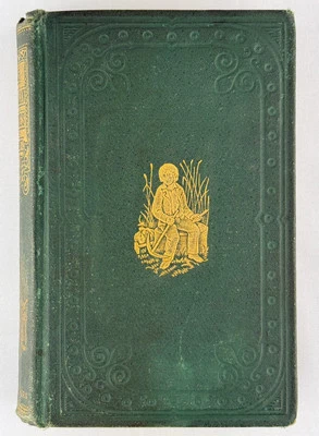 RARE 1869 Hardcover by Charles Rowcroft THE AUSTRALIAN CRUSOES English Settlers - Image 1 of 4