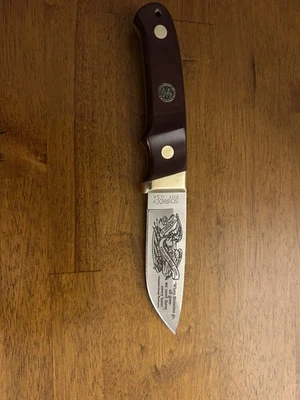 Cuchillo/vaina vintage Schrade USA PH1 NRA - derecho a mantener y portar brazos Foto 1 de 4