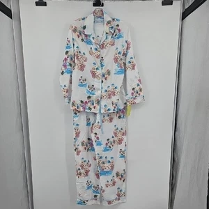 Conjunto de pijama floral colorido para mujer The Cat's talla M - Imagen 1 de 8