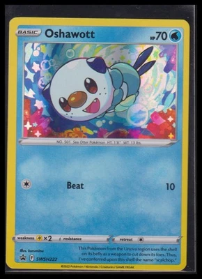 SWSH: Sword & Shield Promo Cards #SWSH222 Oshawott - Image 1 of 2