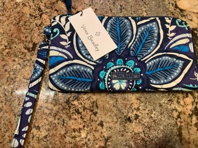Organizador de viagem pessoal Vera Bradley Blue Island Medallion - Imagem 1 de 4