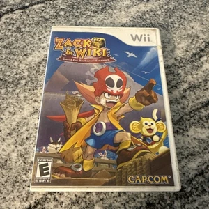 Zack & Wiki Quest for Barbaros Treasure (Nintendo Wii, 2007)Complete CIB Tested - Picture 1 of 8