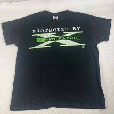 Camisa de Lucha Libre De Colección 1998 WWF D-Generation X Shawn Michaels Triple HHH Juvenil XL Foto 1 de 4