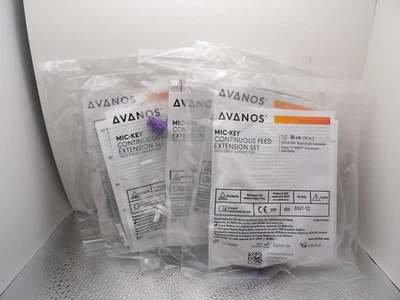 Juego de extensión de alimentación continua MIC-KEY 0141-12 30 cm ángulo recto Secur-Lok Foto 1 de 3