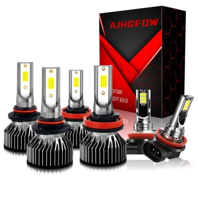 SET For Honda BR-V 2018 2019 LED Headlights + Fog Lights Bulbs Combo Kit 6pcs - Image 1 of 4