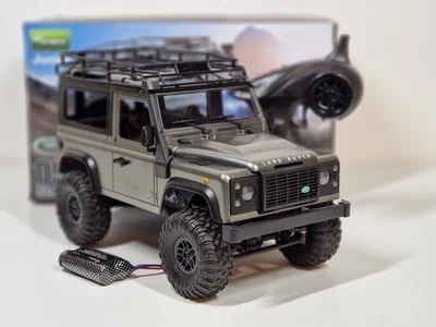 Amewi Land Rover D90X12 Rc Crawler Scaler 1:16 4WD D90 Geländewagen Grau 22507 - Bild 1 von 4