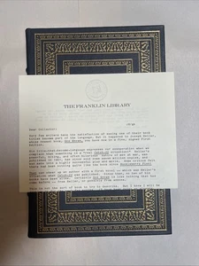 SIGNED w/ COLLECTORS NOTE | God Knows by Joseph Heller Franklin Library First Ed - Picture 1 of 5