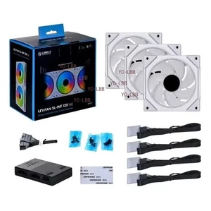 Lian Li UNIFAN RGB SL INF 120 3-pak biały + kontroler - Zdjęcie 1 z 7
