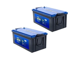 2x Kings 12V 300Ah Deep Cycle Lithium LiFePO4 Battery 3Yr Warranty - Picture 1 of 8