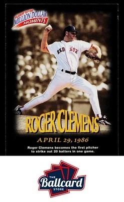 1997-98 Fleer Million Dollar Moments #12 Roger Clemens - Image 1 of 2