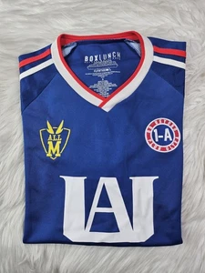 My Hero Academia Hombre Azul U.A. Camiseta de fútbol alta caja almuerzo anime talla S - Imagen 1 de 8