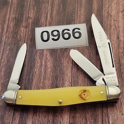 Navaja de Bolsillo Plegable Mediana Stockman Marca Boker Tree 8585 Hecha en EE. UU. Foto 1 de 4