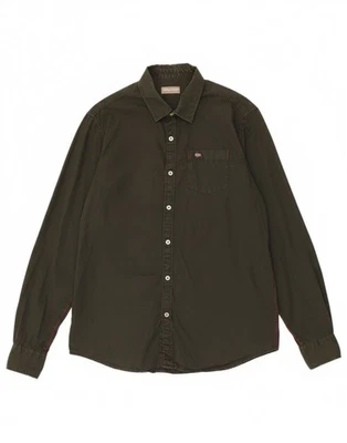 Camisa para hombre NAPAPIJRI XL caqui AN10 Foto 1 de 4